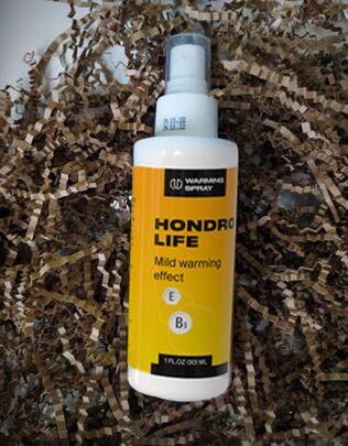 Experience with spraying Hondrolife